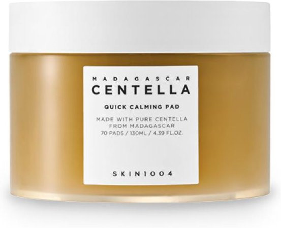 SKIN1004 Madagaskar Centella Quick Calming Toner Pads, Centella Asiatica, 70 Pads - Bild 1