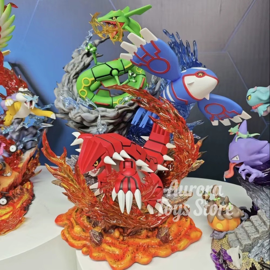 Bandai Pokémon Groudon Kyogre Rayquaza, Actionfiguren, 35cm - Bild 2