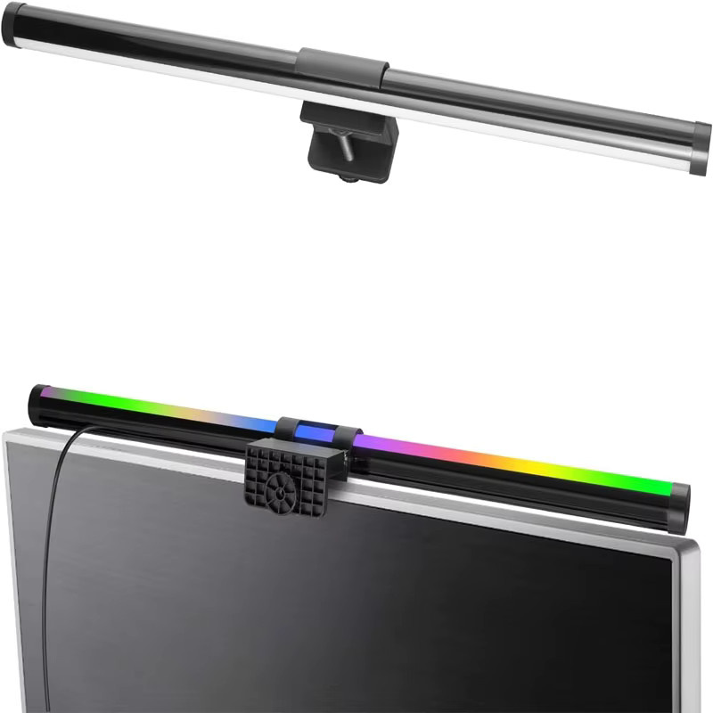 TLEDMP USB LED Monitor-Lichtleiste in Schwarz für Augenschutz beim Lesen und Lernen - Bild 6