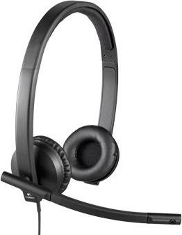 Logitech H570e USB-A Stereo On-Ear Headset mit Mikrofon in Schwarz - Bild 3