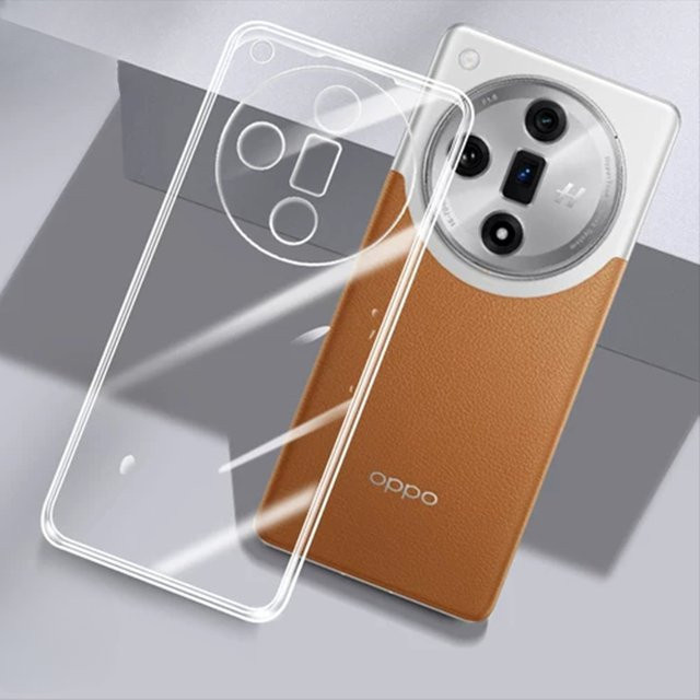 Transparente TPU Silikon Schutzhülle für OPPO Find X7 und OPPO Find X7 Ultra - Bild 1