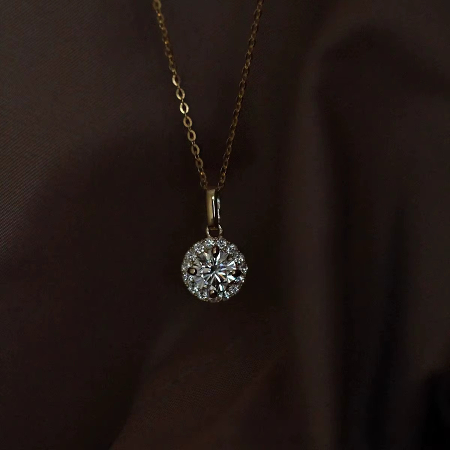 OBEAR Halskette, 925 Silber, Gold, Zirkonia, Damen - Bild 2