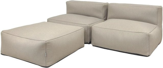 osoltus Selma Premium Modular Lounge 3-teilig in Beige mit Olefin und Textilene Stoff - Bild 1