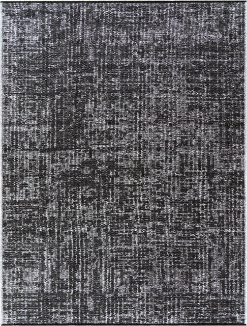 Teppich Melrose grau mit Fransen, B/T: 80 x 150 cm - Bild 1