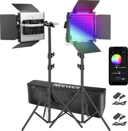 Neewer 660PROII LED Videoleuchte in Schwarz Multicolor - Bild 1