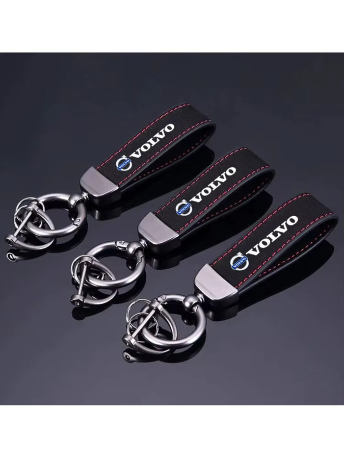 VOLVO Schlüsselring Wildleder, Unisex - Bild 5