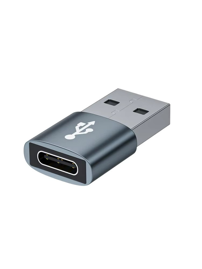 Jinghua USB-A auf USB-C Adapter OTG Konverter in Beige - Bild 5