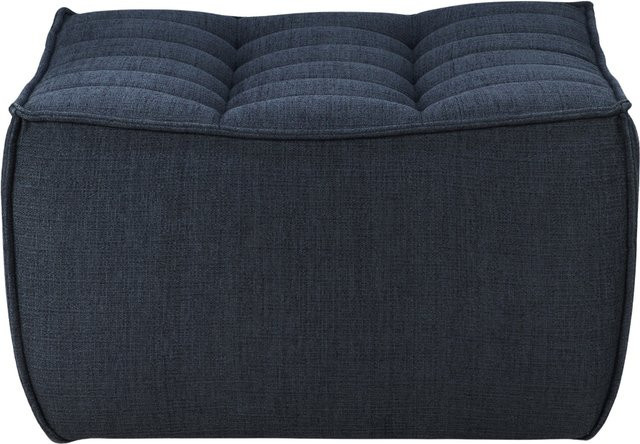 Ethnicraft N701 Polsterhocker mit minimalistischem Design und Stoffbezug - Bild 1