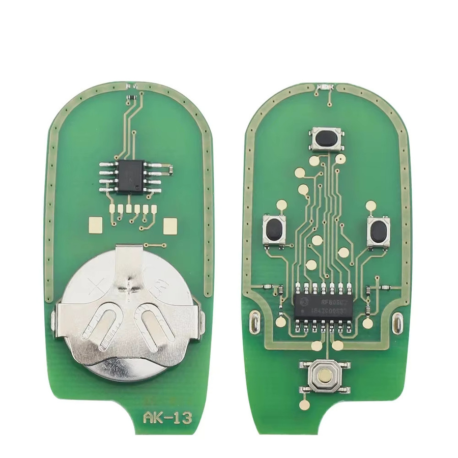 KEYYOU Fernbedienung Auto Schlüssel 315/433 MHz in Schwarz für Honda Civic 2001-2005, Accord, Acura TL und CR-V - Bild 2