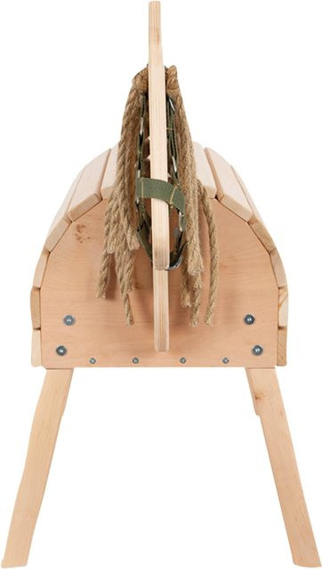 Small Foot Holzpferd in Braun und Multicolour aus Holz, Höhe: 40,0 cm, Breite: 36,0 cm, Tiefe: 7,0 cm - Bild 1