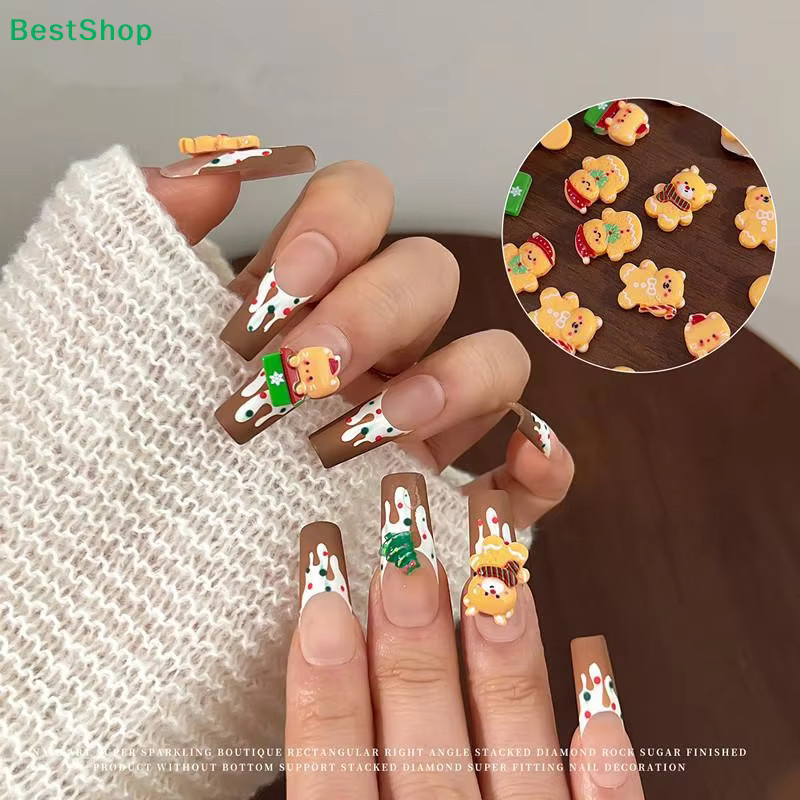 HNKMP Nagelkunst-Dekorationen, 10 Stück, Glänzend - Bild 3