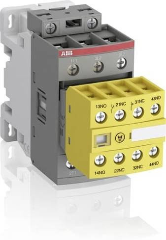 ABB AFS38-30-22-11 Schütz in Grau mit 5 Schließern und 2 Öffnern 18.5kW - Bild 1