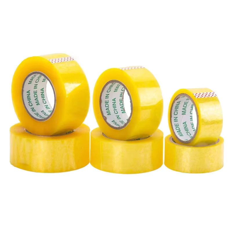 Transparentes hochviskoses Klebeband für Kartonversiegelung und Verpackung, Breite: 4,5 cm, Länge: 70 m - Bild 1