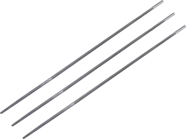 VIBRATITE 3/6-teiliges Kettensägen-Schärfset mit runden Kettensägenfeilen 3,5 mm in Silber - Bild 1