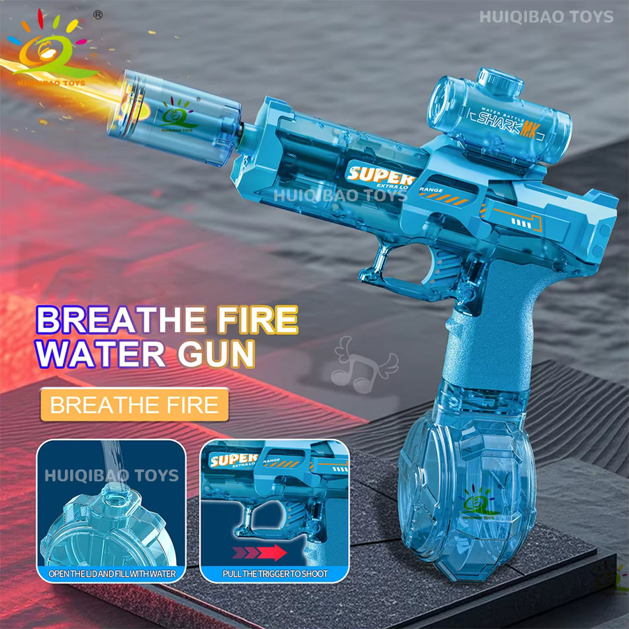 HUIQIBAO Automatische Elektrische Wasserpistole, Blau - Bild 2