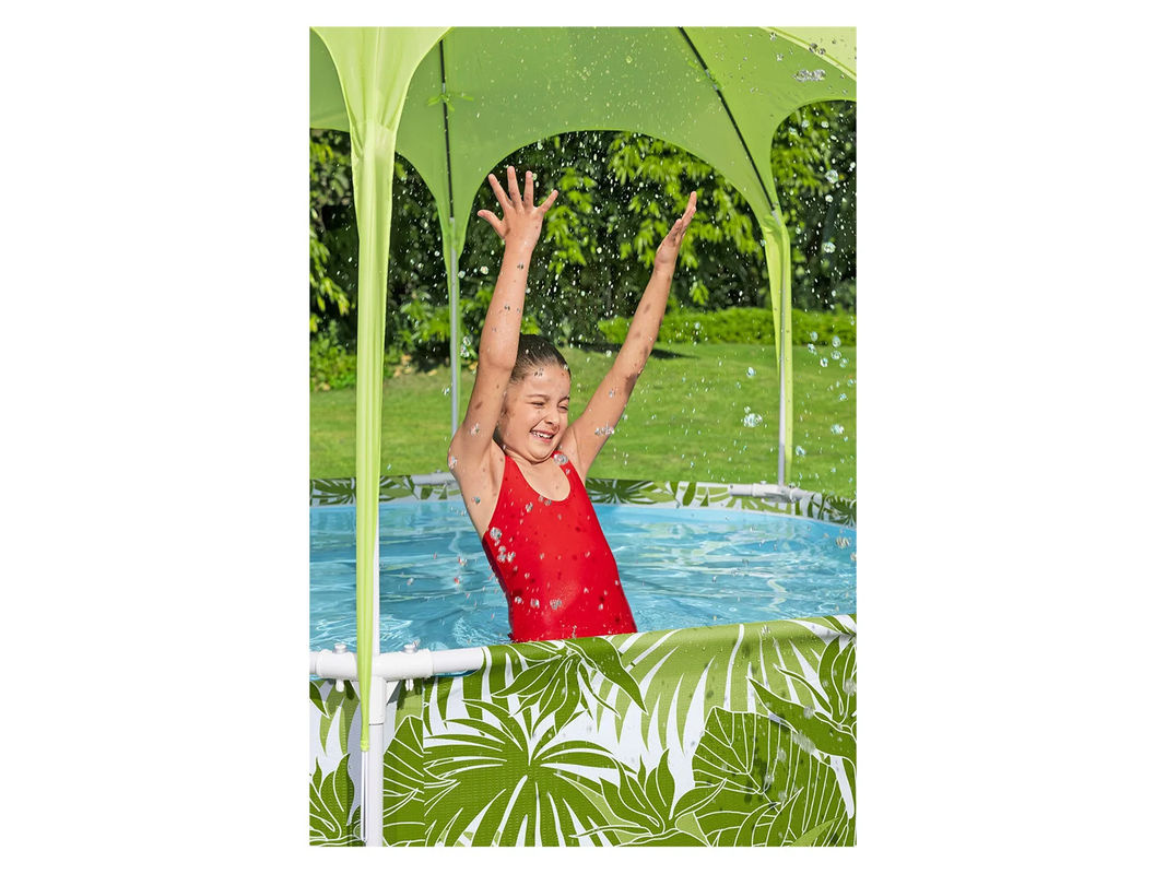 Bestway Steel Pro Frame Pool Splash-in-Shade Durchmesser: 244 cm, Höhe: 51 cm - Bild 3