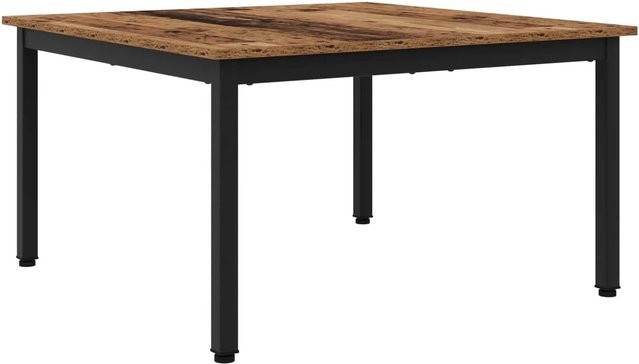 vidaXL Couchtisch aus Holzwerkstoff in Braun, modern und rechteckig, B/T/H: 80 x 80 x 45 cm - Bild 1