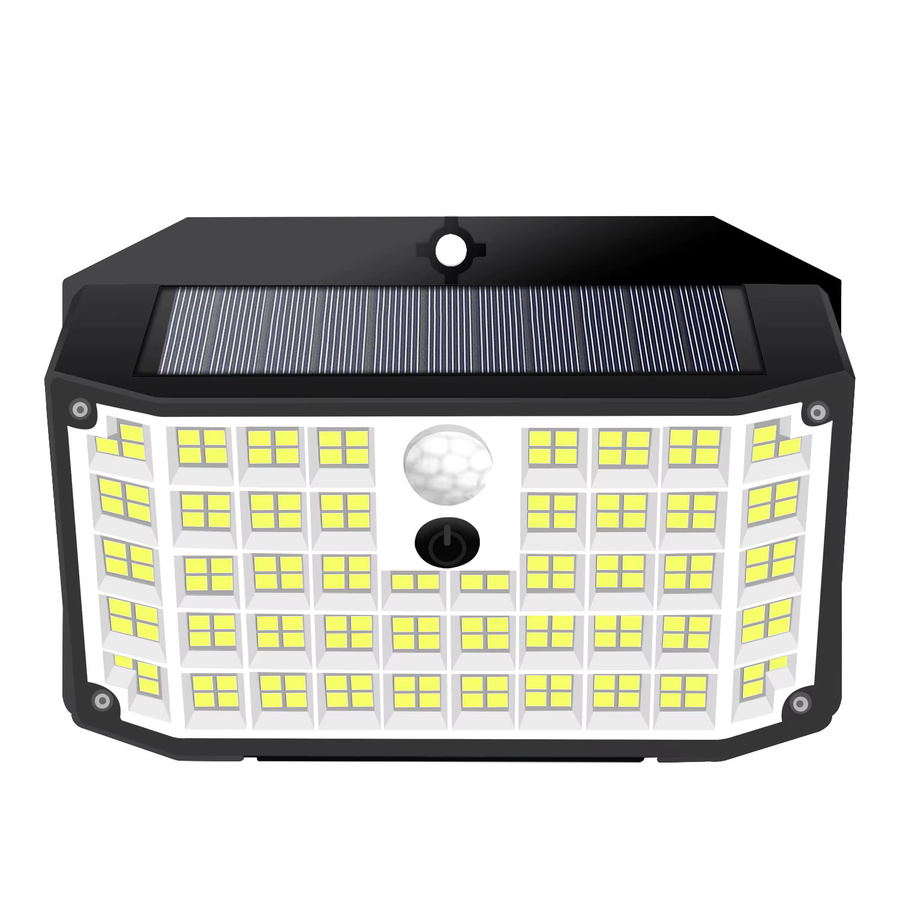 Solarleuchten für Außen mit Bewegungssensor, IP65 wasserdichte Solar-Wandleuchten in Schwarz für Garten, Terrasse und Balkon - Bild 7
