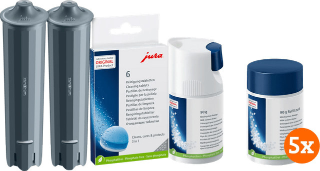 JURA Pflegepaket für ein halbes Jahr inklusive Milchreiniger in Multicolor - Bild 1