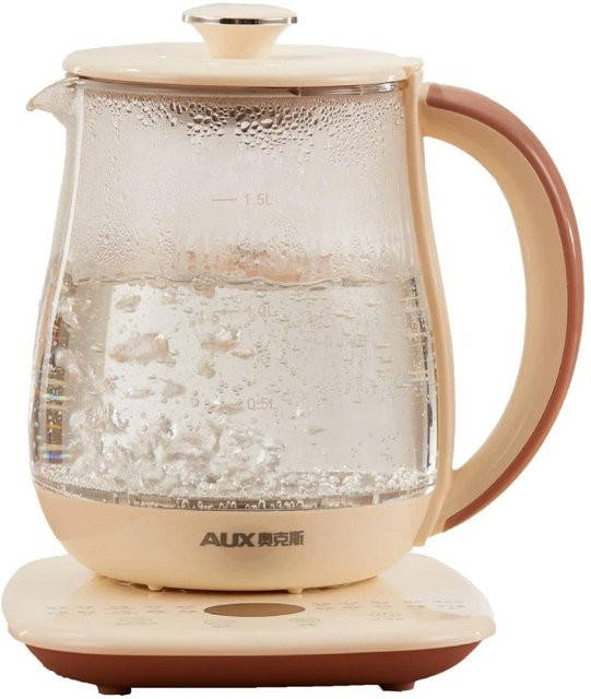 YiLiang Multifunktionaler elektrischer Wasserkocher für Tee und Wasser in Weiß - Bild 1