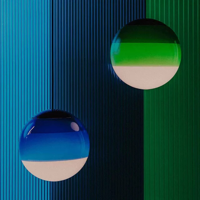 Moderne LED Pendelleuchte JIANKEXING aus Glas und Metall in Mehrfarbig mit Glaskugel-Design für Wohnzimmer und Schlafzimmer - Bild 1