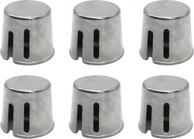 Batterie Terminal Adapter Konverter für positive und negative Batteriepole in Silber - Bild 1