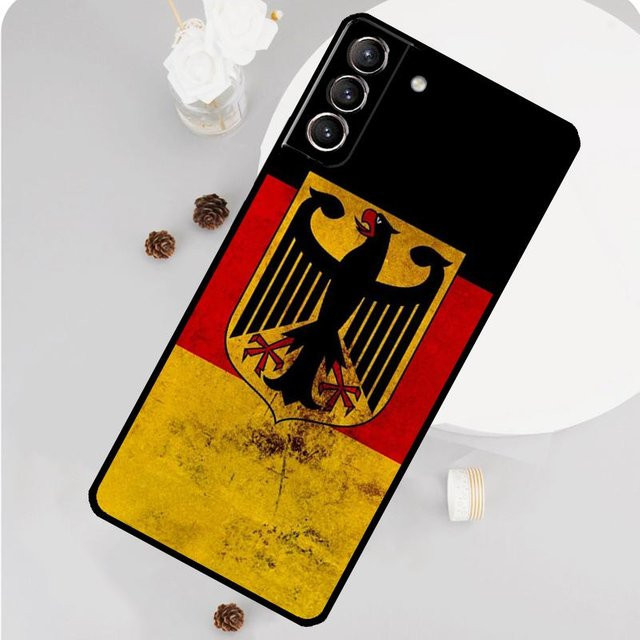 Handyhülle mit Deutschland Flagge Banner für Samsung Galaxy S24 S26 Ultra S25 S23 S22 S21 S20 S10 Plus FE in Multicolor - Bild 1