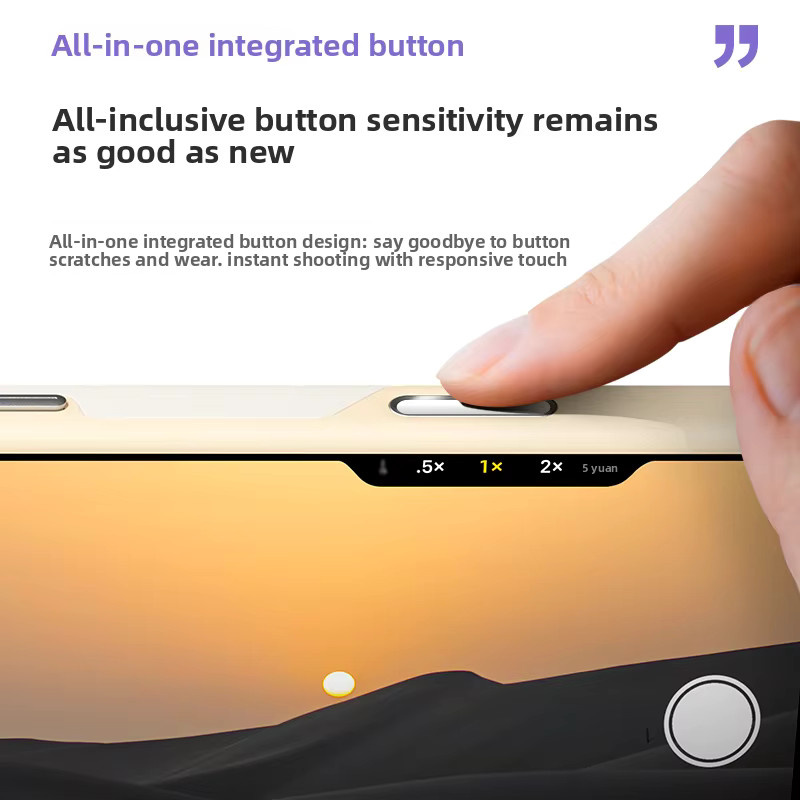 TILTA Khronos Magnetische Handyhülle für iPhone 17 Pro Max in Grau mit Griff und 58 mm T-Mount-Adapterfilter - Bild 2