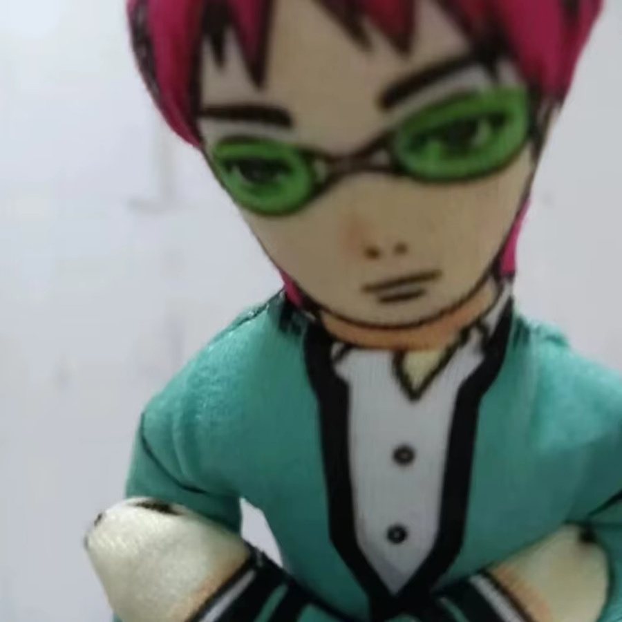 BOOCRE Saiki K Saiki Kusuo Cosplay Puppe, Twistable Form, Einzelfigur - Bild 5