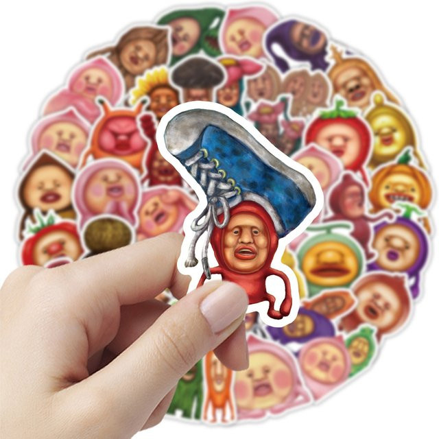 GOGOTU Kobitos Aufkleber-Set, 53-teiliges Set, multicolor - Bild 1