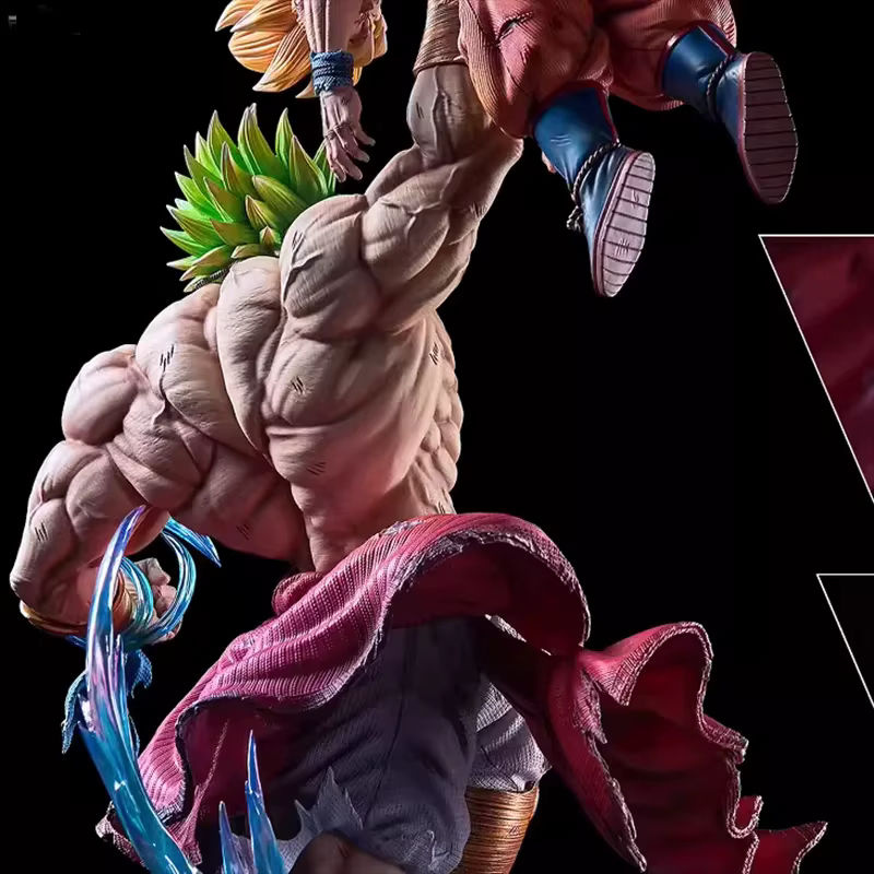 Bandai Dragon Ball Anime Figur Broli vs Goku PVC Statue, mehrfarbig, Höhe: 28 cm - Bild 5