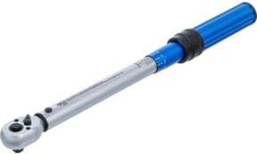 BGS Drehmomentschlüssel 2826 mit 3/8 Zoll Abtrieb Außenvierkant, 20 - 120 Nm, Blau - Bild 1