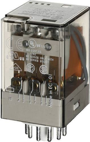 Finder Steckrelais 48 V/AC 10A mit 3 Wechsler 60.13.8.048.0040 - Bild 1
