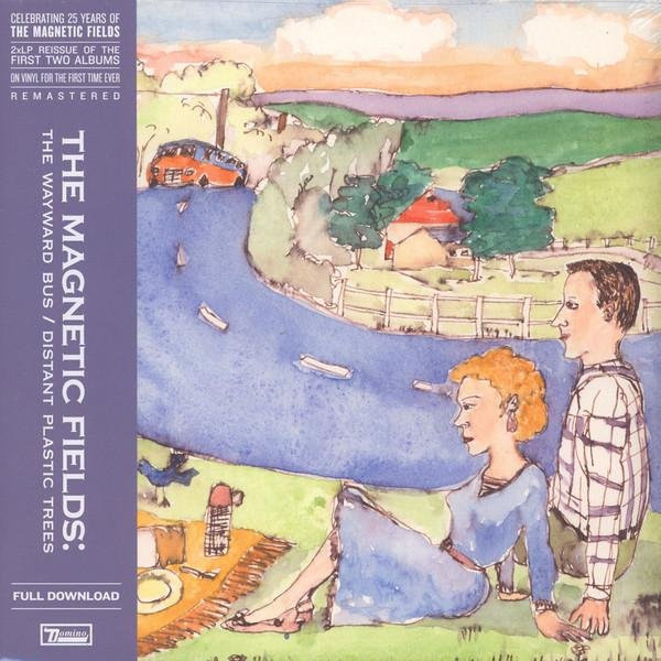 Magnetic Fields LP Schallplatte The Wayward Bus / Distant Plastic Domino 2016 Gray/Multicolor - Bild 1