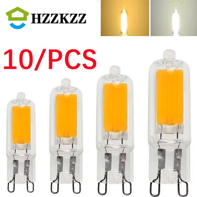 HZZKZZ G9 LED Leuchtmittel COB Glas Lampe für 220V - Bild 1