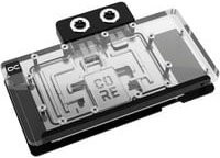 Alphacool Core RX 9070 XT Steel Legend AIO Wasserkühlung, Transparent - Bild 1
