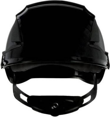 3M SecureFit X5512V-CE-4 Schutzhelm belüftet mit UV-Sensor in Schwarz nach EN 397 - Bild 1