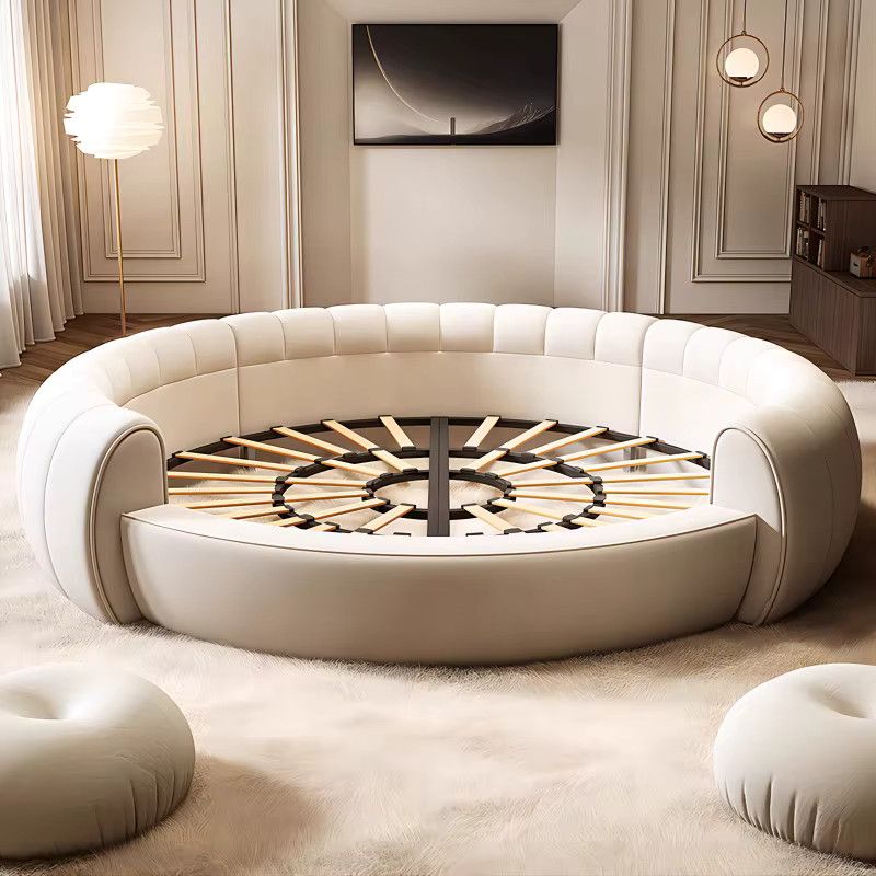 DUTRIEUX Modernes King-Size Doppelbett im Loft-Design für Erwachsene, B/T: 200 x 180 cm - Bild 3
