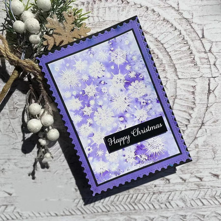 Transparente Stempel mit Weihnachts-Motiven, Zwergen und Schriftzügen für Scrapbooking und DIY-Bastelprojekte - Bild 2