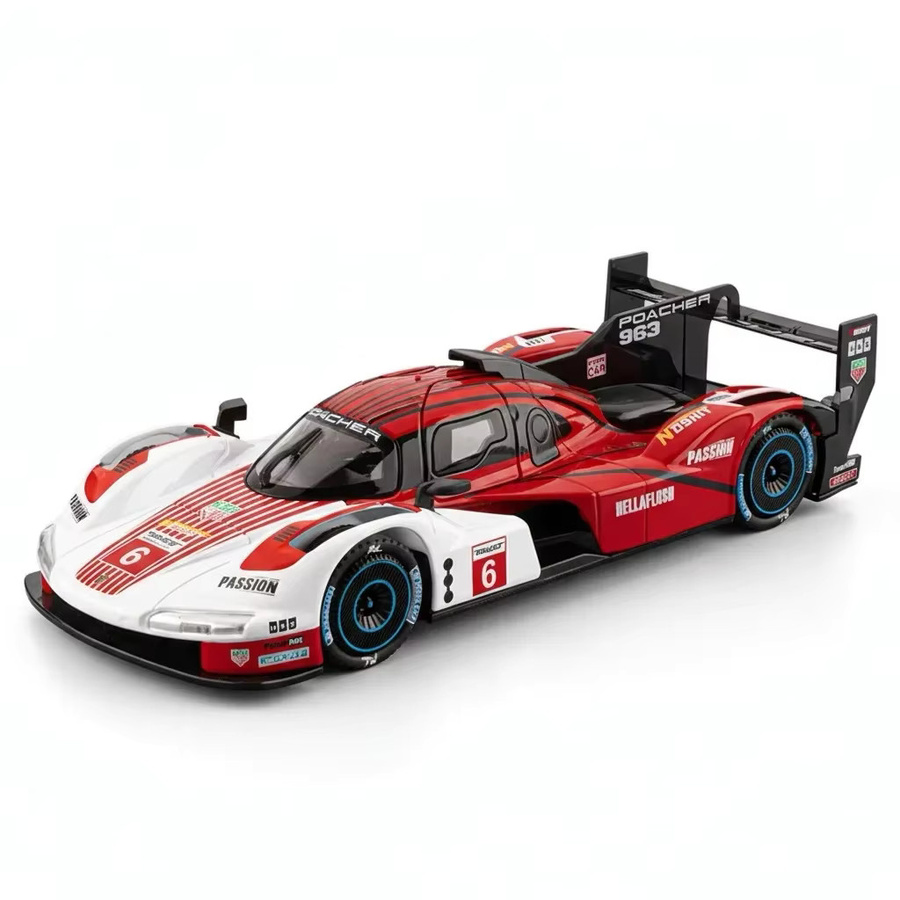 MAKEDA RWB Rennwagen, Modellauto, 1:22, Metall, Türen geöffnet - Bild 6