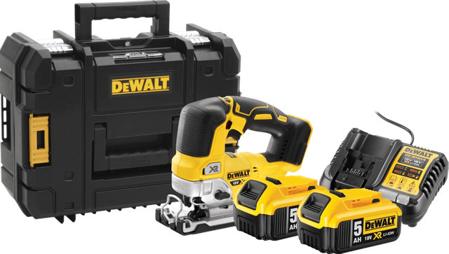 DeWalt Starterset DCS334NT-XJ mit 2 x 5,0-Ah-Akkus in Gelb - Bild 1
