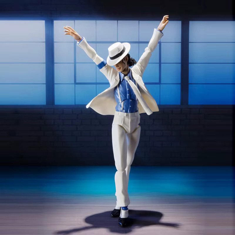 Bandai Michael Jackson Smooth Criminal Moonwalk Actionfigur, Einzelfigur - Bild 2