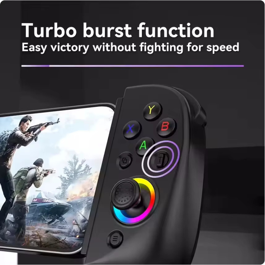 AyeBeau Bluetooth Gaming Controller für PS4, PS3, PC, Android und iOS in Schwarz oder Grau - Bild 4