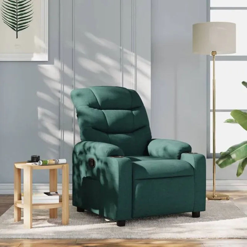 Modern Relaxsessel von vidaxl aus Stoff in Grün - Bild 1