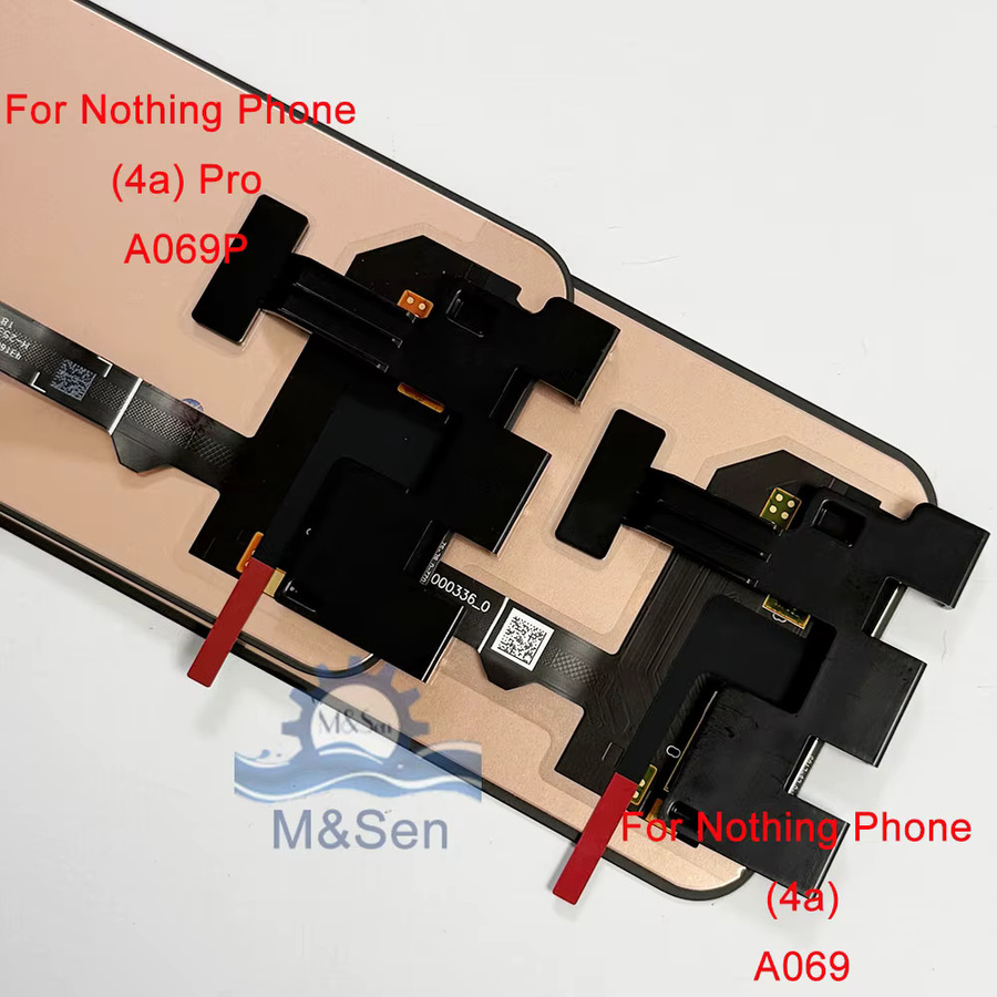 Maosen LCD-Display mit Rahmen für Nothing Phone (4a) A069 (6,78 Zoll) und Nothing Phone (4a) Pro A069P (6,83 Zoll) - Bild 3