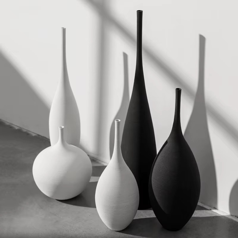 CAPIRON Zen Keramikvase im skandinavischen Design für deine Wohnzimmerdekoration, Höhe: 15 cm - Bild 1