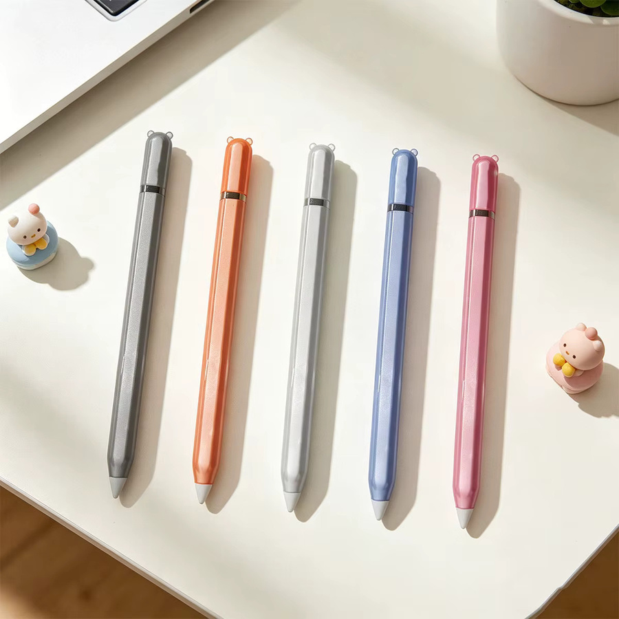 Transparentes Silikon-Stiftetui im Cartoon-Design für Apple Pencil 2 und Pencil Pro als schützende Hülle - Bild 2
