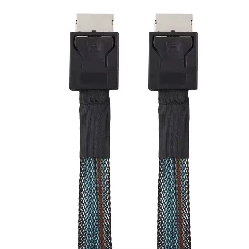 OCuLink SFF-8611 zu PCIe SFF-8611 4i High Speed Datenkabel für SSD in Schwarz - Bild 6