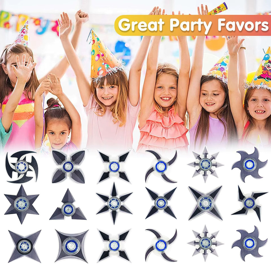 soulbao Dart Modell Fingertip Gyroskop, 10-teiliges Set, Schwarz - Bild 3