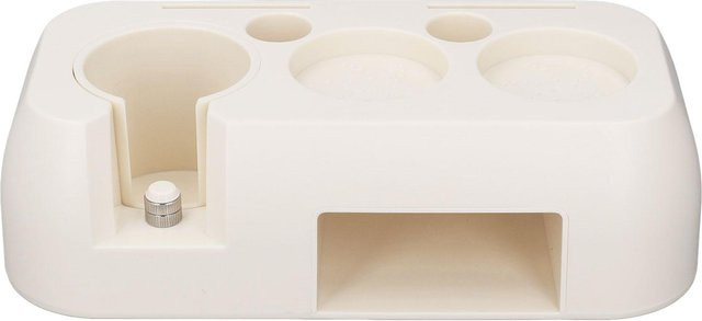 CosyHome Kaffee Tamper Station aus ABS Kunststoff, multifunktionaler Halter für Zuhause, Mattschwarz und Beige - Bild 1